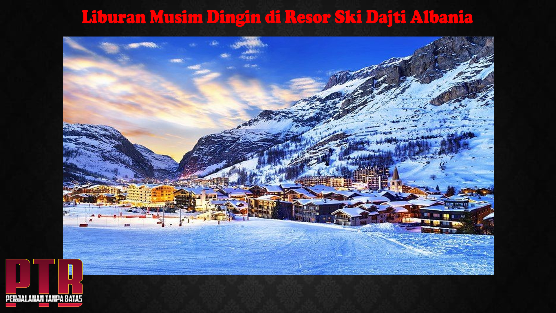 Liburan Musim Dingin di Resor Ski Dajti Albania